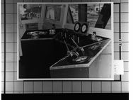 Interior Shot.  Control room.  Found in an album labeled Dredgers & Trawlers